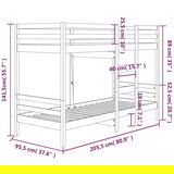  Pograd 90x200 cm trdna borovina, (20650799) | Shoptok.si