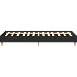 Okvir kreveta bez madraca crni 75x190 cm izrađeno drvo | shoptok.hr