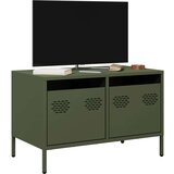 vidaXL TV ormarić maslinastozeleni 68x39x43,5 cm hladno valjani čelik Cijene