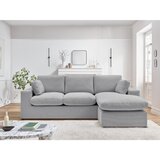 Bobochic Paris Svijetlo siva kutna garnitura Belair – | shoptok.hr