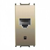 Panasonic 1M CAT6e kompj. priključnica zlatna WVTT1405-4DR EU2 Thea Modular | Eponuda.com