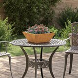 vidaXL Metalno korito Jeklo, odporna na vreme 40 x 40 x 15 cm | Shoptok.si