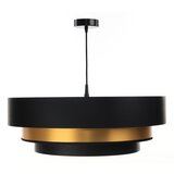  Luster na sajli TRINITI 1xE27/60W/230V crna/zlatna | Eponuda.com