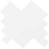  Pločica riblja kost 20 pcs Bijela 30 x 30 cm Poliuretan i PET | shoptok.hr