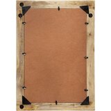  Ogledalo 70 x 50 cm od masivnog drva manga i stakla | Eponuda.com