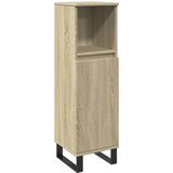 Maison Chic Kopalniška omarica - Kopalniški kabinet sonoma hrast 30x30x100 cm inženirski les, (21794460) Cene