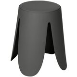Wenko Antracitno siv plastičen stolček Comiso – | Shoptok.si