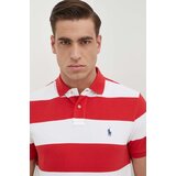 Polo Ralph Lauren Pamučna polo majica boja: crvena, s uzorkom | shoptok.hr