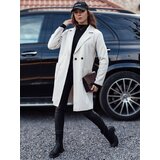 DStreet Płaszcz damski oversize LINNORE gładki długi beżowy | shoptok.hr