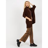 RUE PARIS Cardigan-LO-SW-LK-3002.98P-dark brown | shoptok.hr