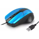 Ltc Računalniška miška žična USB modra