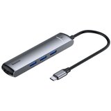 Baseus USB Type-C priključna stanica 6u1 | shoptok.hr
