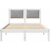  Krevetna konstrukcija s uzglavljem Svijetlo siva 120 x 190 cm | Eponuda.ba