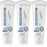 Sensodyne Repair & Protect Whitening zobna pasta za beljenje zob za občutljive zobe 3x75 ml Cene