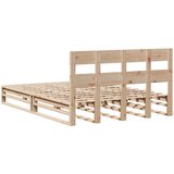  Okvir kreveta bez madraca 135 x 190 cm od masivne borovine | shoptok.hr
