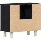  Kupaonski ormar Crni hrast 60 x 32 x 54 cm Konstruirano drvo | shoptok.hr