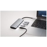 Swissten tip c hub 4 in 1 aluminijum sivi | ePonuda.com