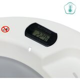 Fillikid sklopiva kadica Beluga s termometrom, white-grey | shoptok.hr
