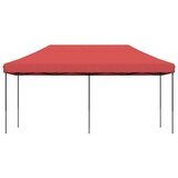  Zabavni šotor Burgundija 292 x 580 x 315 cm Oxford tkanina, (5000184401) | Shoptok.si