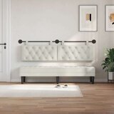  Držeće uzglavlje Zidne Krema 170 x 55 x 7 cm Baršun - Krema 160 cm bez LED | shoptok.hr