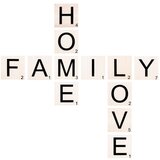 Wallity Zidni ukras Scrabble Cijene