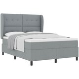  s opruga kutije Svjetlosiva 140 x 190 cm tkanina | shoptok.hr