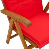  Set za blagovanje u vrtu od 5 dijelova Prirodna | shoptok.hr
