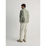 Reserved - Jakna s ovratnikom - svjetlozeleno | shoptok.hr
