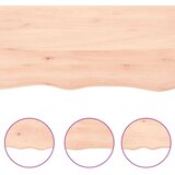 vidaXL Stolna ploča 80x60x2 cm netretirana hrastovina sa živim rubom | shoptok.hr