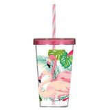 Čaša sa cevčicom 0.66l flamingo ( 48/08200 ) Cene