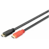 Digitus HDMI kabel z ojačevalcem 20m črn AK-330105-200-S