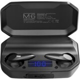  Kruger&Matz M6 bežične slušalice s power bankom - crne | shoptok.hr