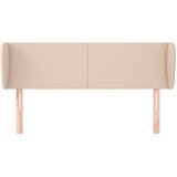  Uzglavlje s ušima boja cappuccina 147x23x78/88 cm umjetna koža | shoptok.hr