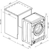 Candy pralno-sušilni stroj CBD 485 TWME/1-S | Shoptok.si