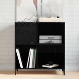  Ormar za ploče Crni hrast 84,5 x 38 x 89 cm Konstruirano drvo | shoptok.hr