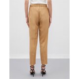 Koton Ženske ravne pantalone za kavu senf | ePonuda.com