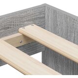 Krevet s odlaganjem siva sonoma 75x190 cm | shoptok.hr