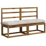  Jastučić za klupu VIANEN 100% poliester Bijela 150 x 40 x 12 cm - Bijela 150 x 40 x 12 cm | shoptok.hr