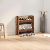 vidaXL Omare za čevlje na steni s polico Drugo Stari les 60 x 18 x 60 cm | Shoptok.si