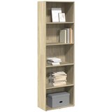 vidaXL Knjižna omara sonoma hrast 60x30x189 cm inženirski les Cene
