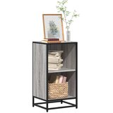 vidaXL Ormar za knjige sivi sonoma 40x35x76 cm konstruirano drvo Cijene