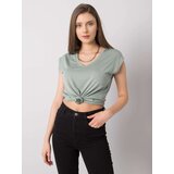RUE PARIS T-shirt-37-TS-190221.93-pistachio | Shoptok.si