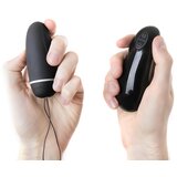B Swish Deluxe - radio vibrirajuće jaje (crno) | shoptok.hr