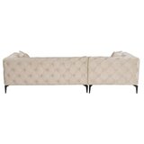 Atelier Del Sofa ugaona garnitura como eco left beige black | ePonuda.com