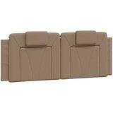  Krevet s madracem boja cappuccina 120 x 200 cm od umjetne kože | shoptok.hr