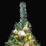  Umjetno božićno drvce 300 LED s kuglicama i snijegom 210 cm | shoptok.hr