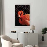  Plakat - Flamingo Solo 40x60 Bez okvira s margom | shoptok.hr