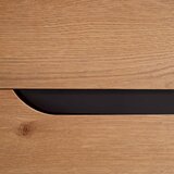 Bessagi Home komoda juno, hrast, kovina | Shoptok.si