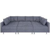 P & B SEDEŽNA GARNITURA, tkanina siva | Shoptok.si