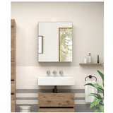 Støraa Stenska kopalniška omarica v hrastovem dekorju z ogledalom 60x70 cm Wisla – | Shoptok.si